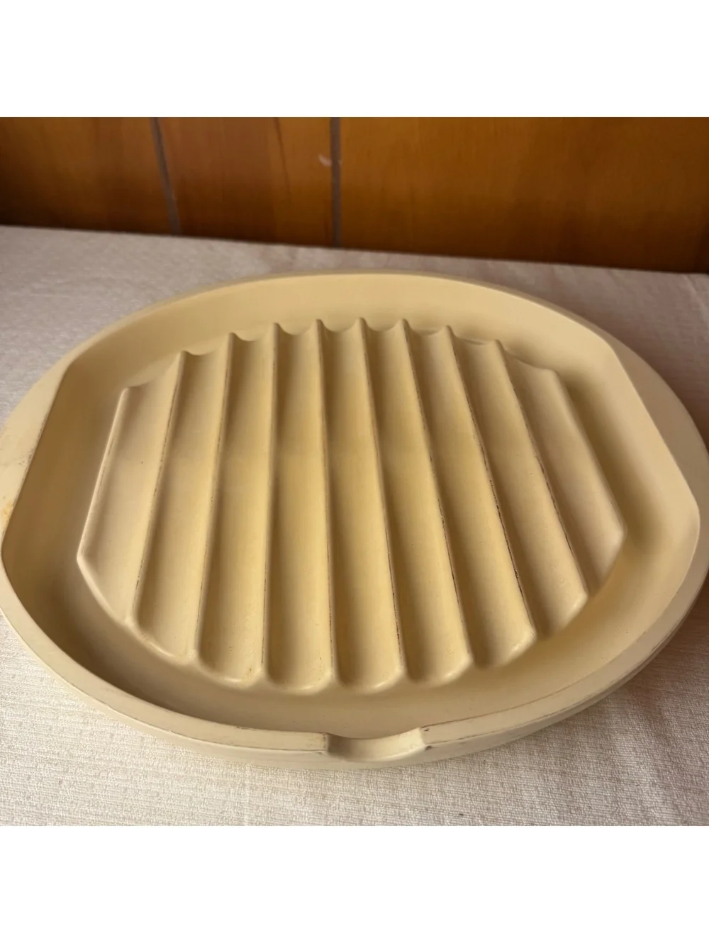 Vintage Rubbermaid Microwave Cookables Bacon Cooker Rack Tray 5518 Beige